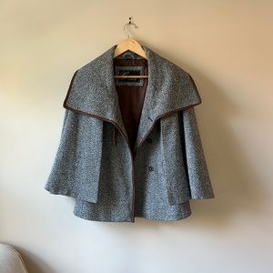 Vintage Guess Wool Blend Cape Jacket, Size M